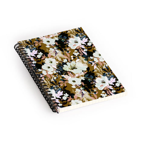 Marta Barragan Camarasa Romantic Floral Fusion Spiral Notebook