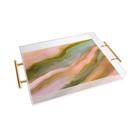 Marta Barragan Camarasa Rustic desert colors I Acrylic Tray