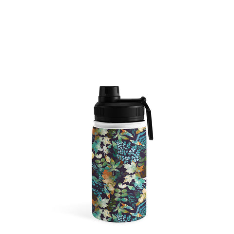 Marta Barragan Camarasa Rustic forest charm night Water Bottle