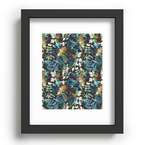 Marta Barragan Camarasa Rustic forest charm night Recessed Framing Rectangle