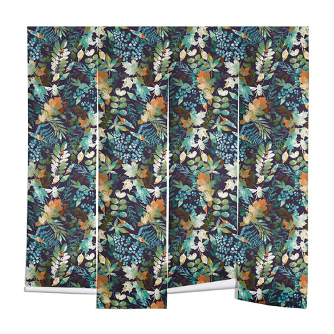 Marta Barragan Camarasa Rustic forest charm night Wall Mural