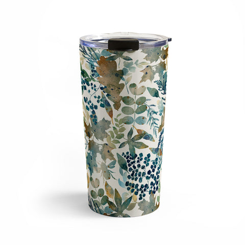 Marta Barragan Camarasa Rustic forest harmony Travel Mug