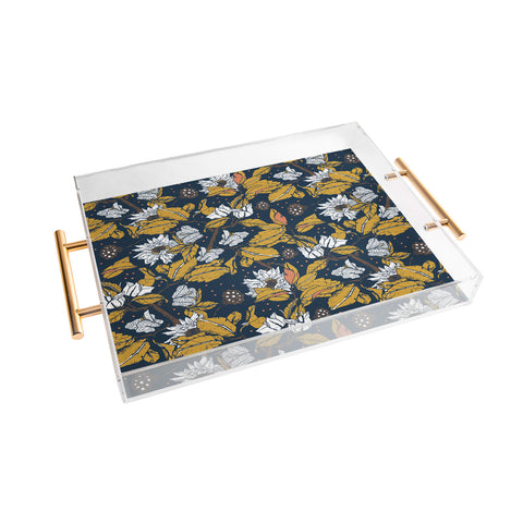 Marta Barragan Camarasa Seasonal darkness 22 Acrylic Tray