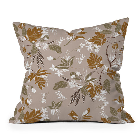 Marta Barragan Camarasa Seasonal nature 10 Outdoor Throw Pillow