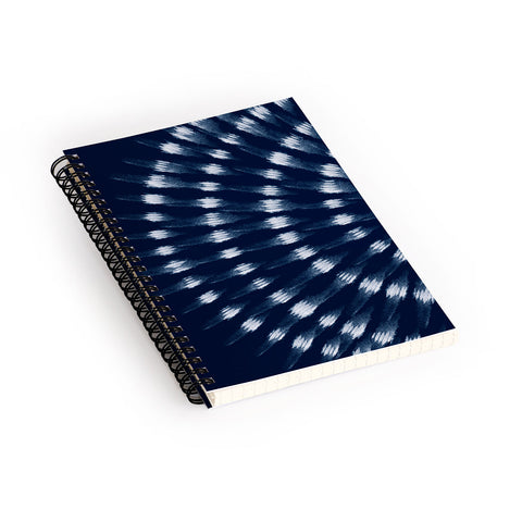 Marta Barragan Camarasa Shibori tie dye I Spiral Notebook