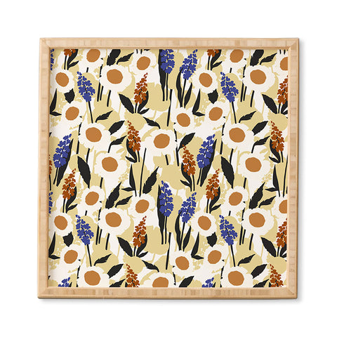 Marta Barragan Camarasa Simple blooming meadow 23C Framed Wall Art