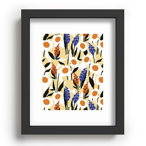 Marta Barragan Camarasa Simple blooming meadow 23C Recessed Framing Rectangle