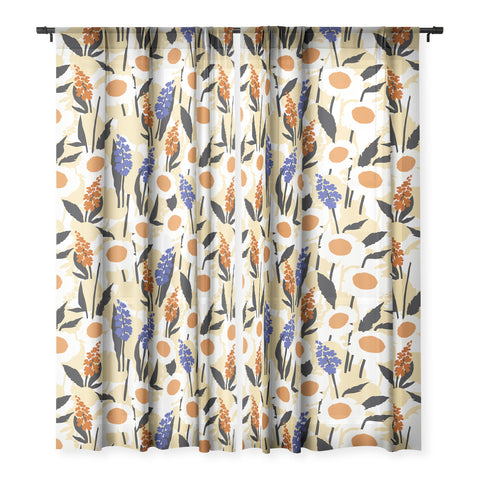 Marta Barragan Camarasa Simple blooming meadow 23C Sheer Non Repeat