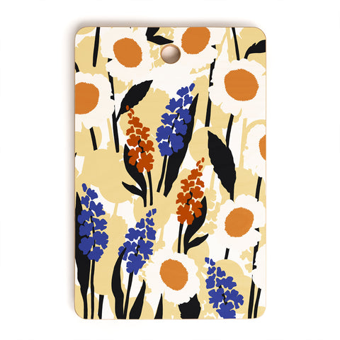 Marta Barragan Camarasa Simple blooming meadow 23C Cutting Board Rectangle