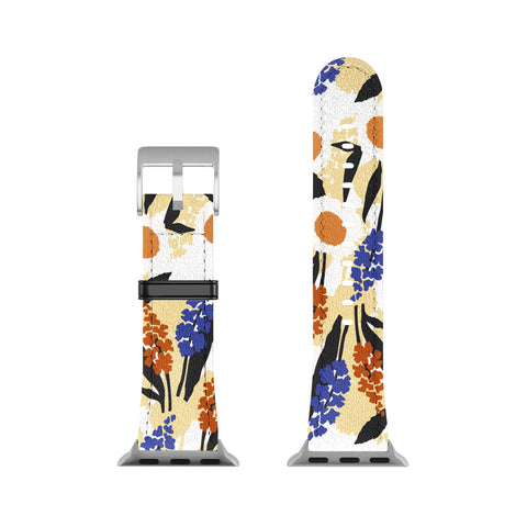 Marta Barragan Camarasa Simple blooming meadow 23C Apple Watch Band