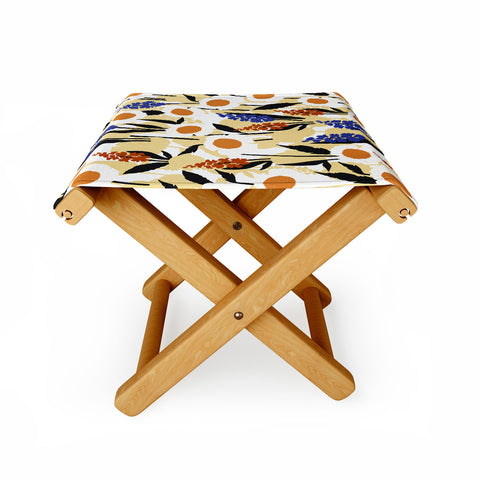 Marta Barragan Camarasa Simple blooming meadow 23C Folding Stool