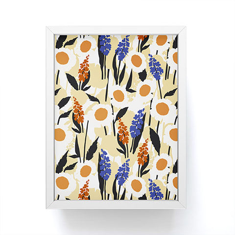 Marta Barragan Camarasa Simple blooming meadow 23C Framed Mini Art Print