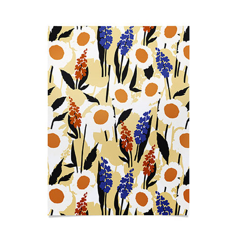 Marta Barragan Camarasa Simple blooming meadow 23C Poster
