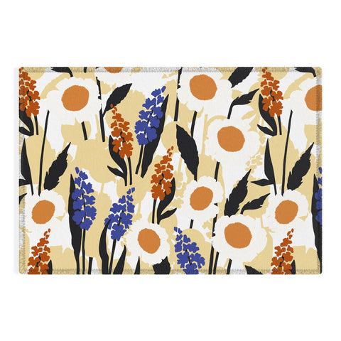 Marta Barragan Camarasa Simple blooming meadow 23C Outdoor Rug