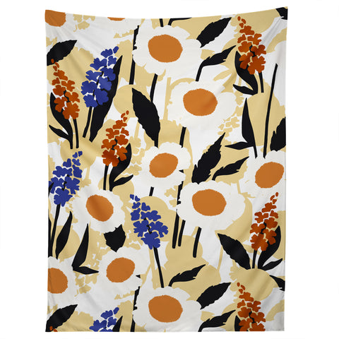 Marta Barragan Camarasa Simple blooming meadow 23C Tapestry