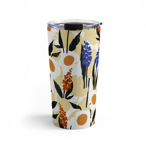Marta Barragan Camarasa Simple blooming meadow 23C Travel Mug