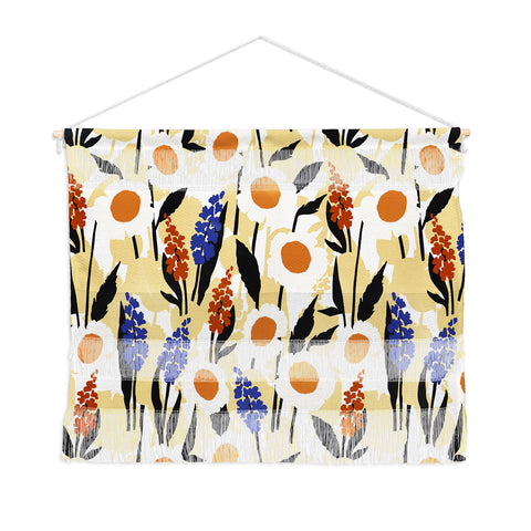 Marta Barragan Camarasa Simple blooming meadow 23C Wall Hanging Landscape