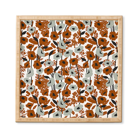 Marta Barragan Camarasa Simple blooming meadow A 23 Framed Wall Art