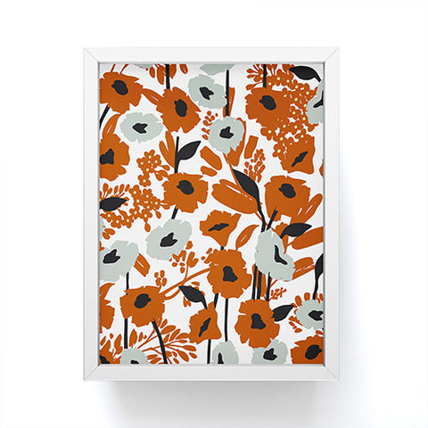Marta Barragan Camarasa Simple blooming meadow A 23 Framed Mini Art Print