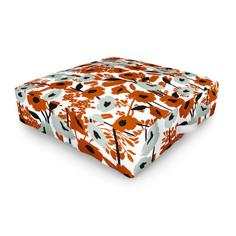 Marta Barragan Camarasa Simple blooming meadow A 23 Outdoor Floor Cushion