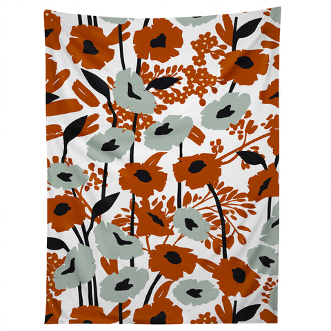 Marta Barragan Camarasa Simple blooming meadow A 23 Tapestry