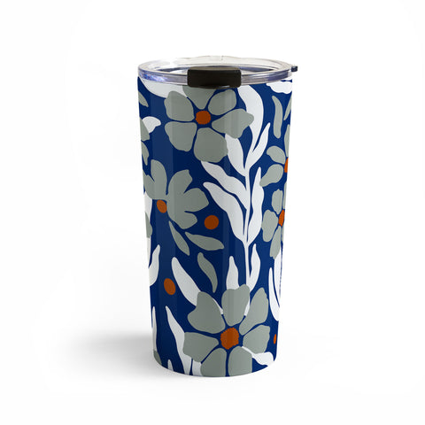 Marta Barragan Camarasa Simple garden blooms 23 Travel Mug