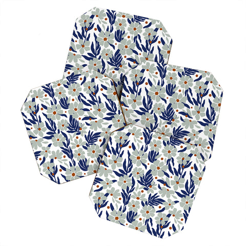 Marta Barragan Camarasa Simple garden blooms 23B Coaster Set