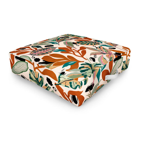 Marta Barragan Camarasa Simple nature shapes 1CP Outdoor Floor Cushion