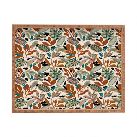 Marta Barragan Camarasa Simple nature shapes 1CP Rectangular Tray