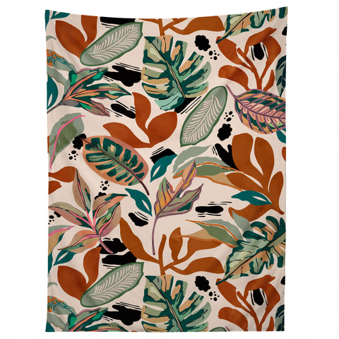 Marta Barragan Camarasa Simple nature shapes 1CP Tapestry