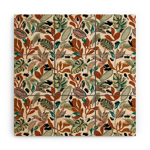 Marta Barragan Camarasa Simple nature shapes 1CP Wood Wall Mural