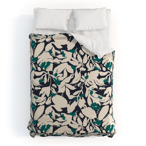 Marta Barragan Camarasa Simple nature shapes SP Duvet Cover