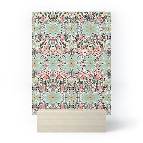 Marta Barragan Camarasa Sophisticated Floral Motif Mini Art Print