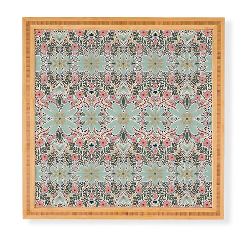 Marta Barragan Camarasa Sophisticated Floral Motif Framed Wall Art