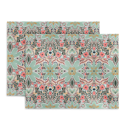 Marta Barragan Camarasa Sophisticated Floral Motif Placemat