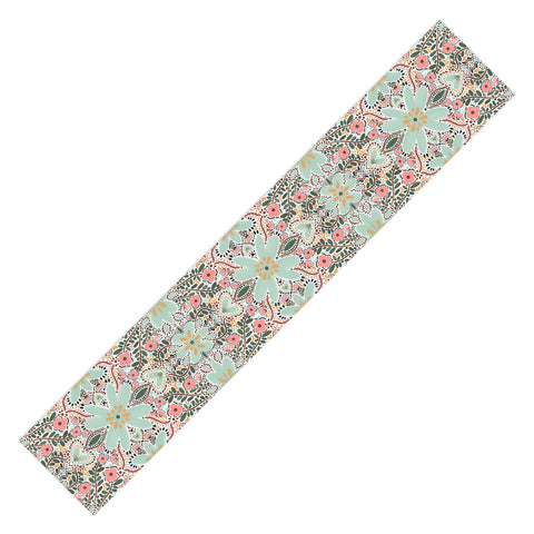 Marta Barragan Camarasa Sophisticated Floral Motif Table Runner