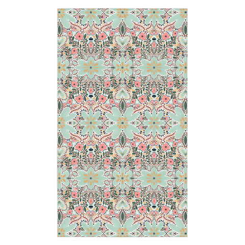 Marta Barragan Camarasa Sophisticated Floral Motif Tablecloth