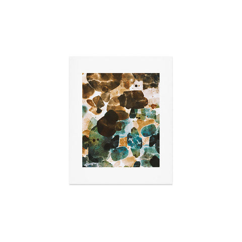 Marta Barragan Camarasa Splashes autumn whisper Art Print
