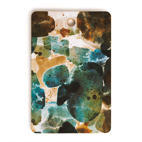 Marta Barragan Camarasa Splashes autumn whisper Cutting Board Rectangle