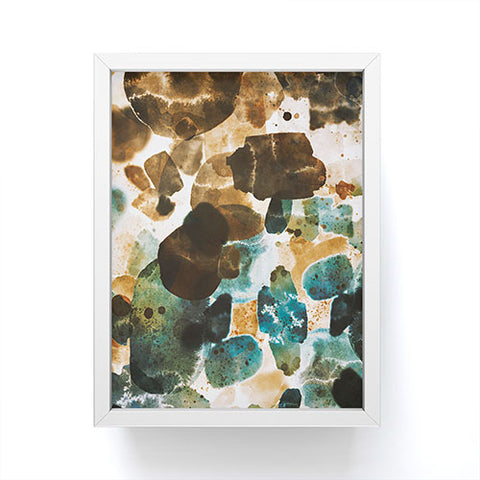 Marta Barragan Camarasa Splashes autumn whisper Framed Mini Art Print