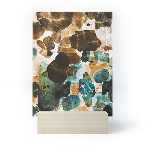 Marta Barragan Camarasa Splashes autumn whisper Mini Art Print