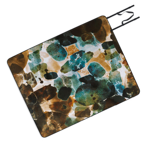 Marta Barragan Camarasa Splashes autumn whisper Picnic Blanket