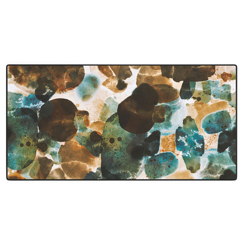 Marta Barragan Camarasa Splashes autumn whisper Desk Mat