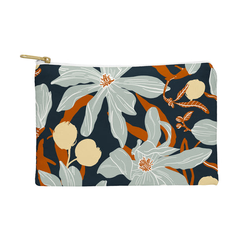 Marta Barragan Camarasa Spring dark garden tropical 23 Pouch