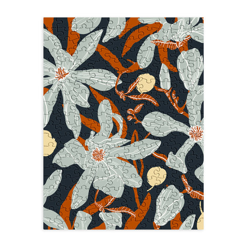 Marta Barragan Camarasa Spring dark garden tropical 23 Puzzle