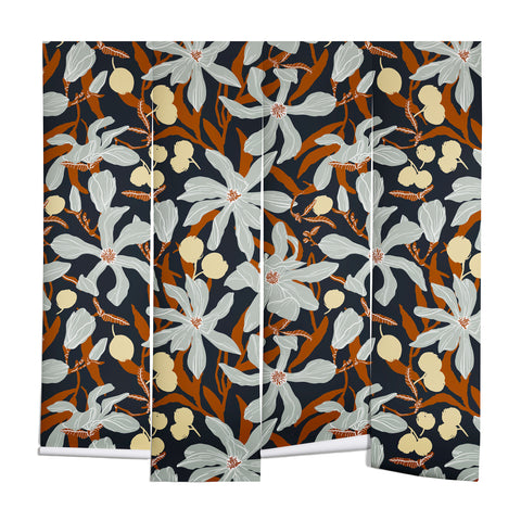 Marta Barragan Camarasa Spring dark garden tropical 23 Wall Mural