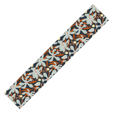Marta Barragan Camarasa Spring dark garden tropical 23 Table Runner