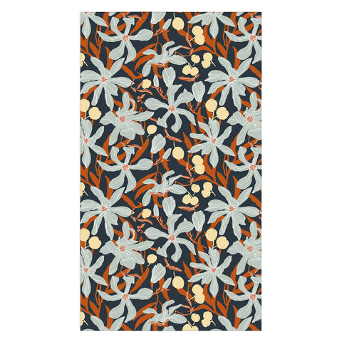 Marta Barragan Camarasa Spring dark garden tropical 23 Tablecloth