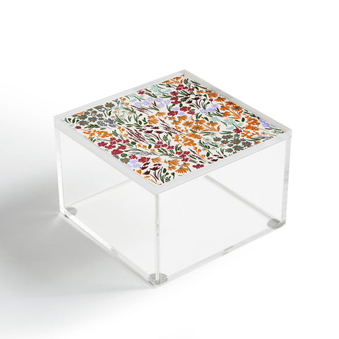 Marta Barragan Camarasa Spring flowery meadow 02 Acrylic Box