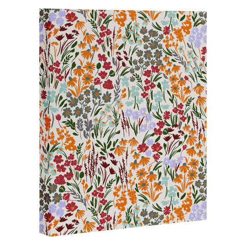 Marta Barragan Camarasa Spring flowery meadow 02 Art Canvas